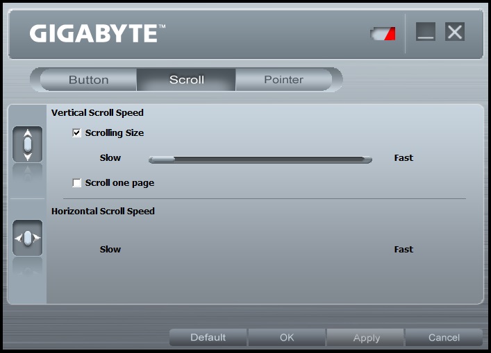 How to configure Gigabyte mouse